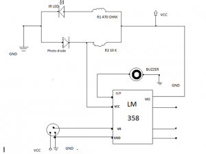 IR sensor circuit diagram-engineeringprayog.com